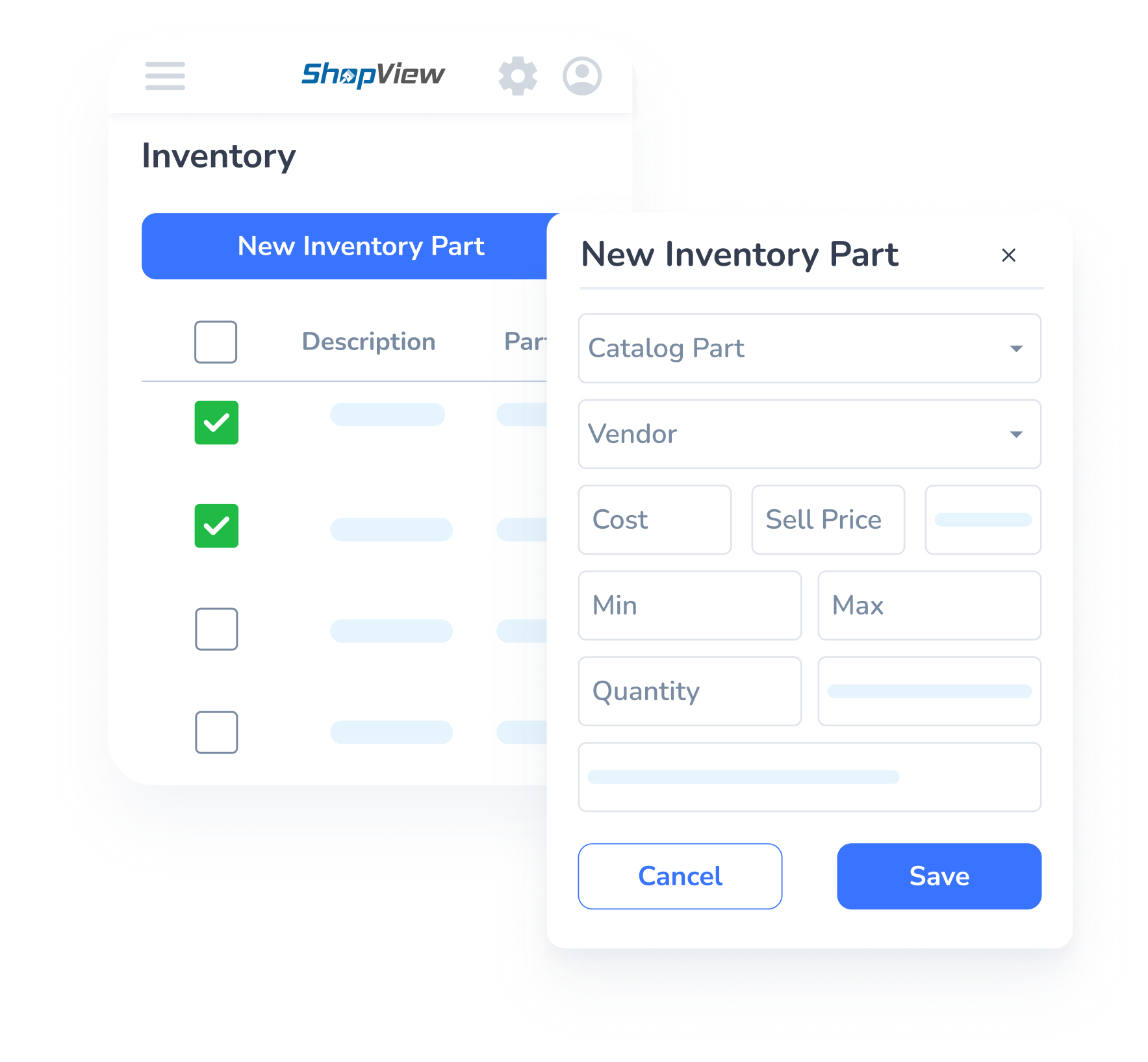 ShopView Inventory Management